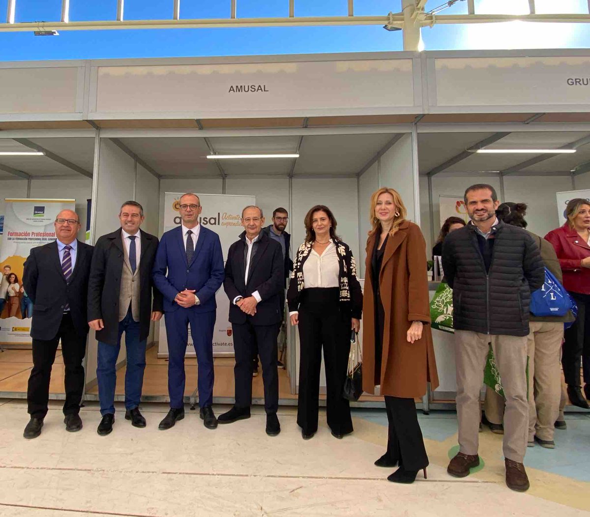 Amusal's tweet photo. Un año más amusal está presente en el V Foro de Empleo y Emprendimiento del Ayuntamiento de Alcantarilla #emprendimiento #empleo #sociedadlaboralRM https://t.co/STDzVR27Xt