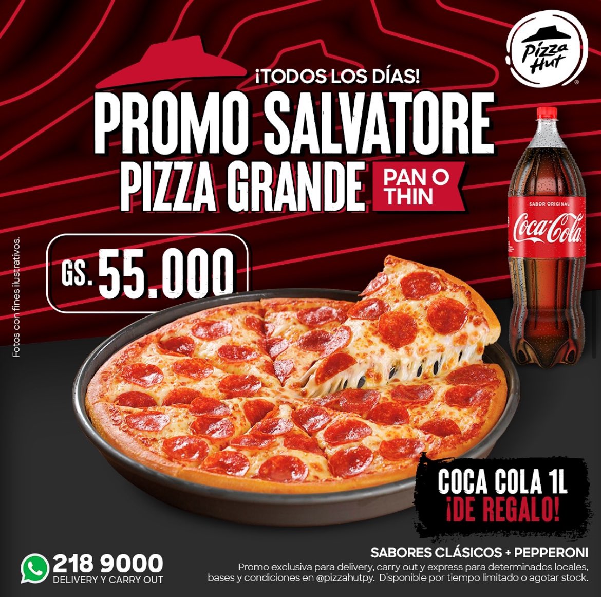 Pizza Hut Paraguay tweet media