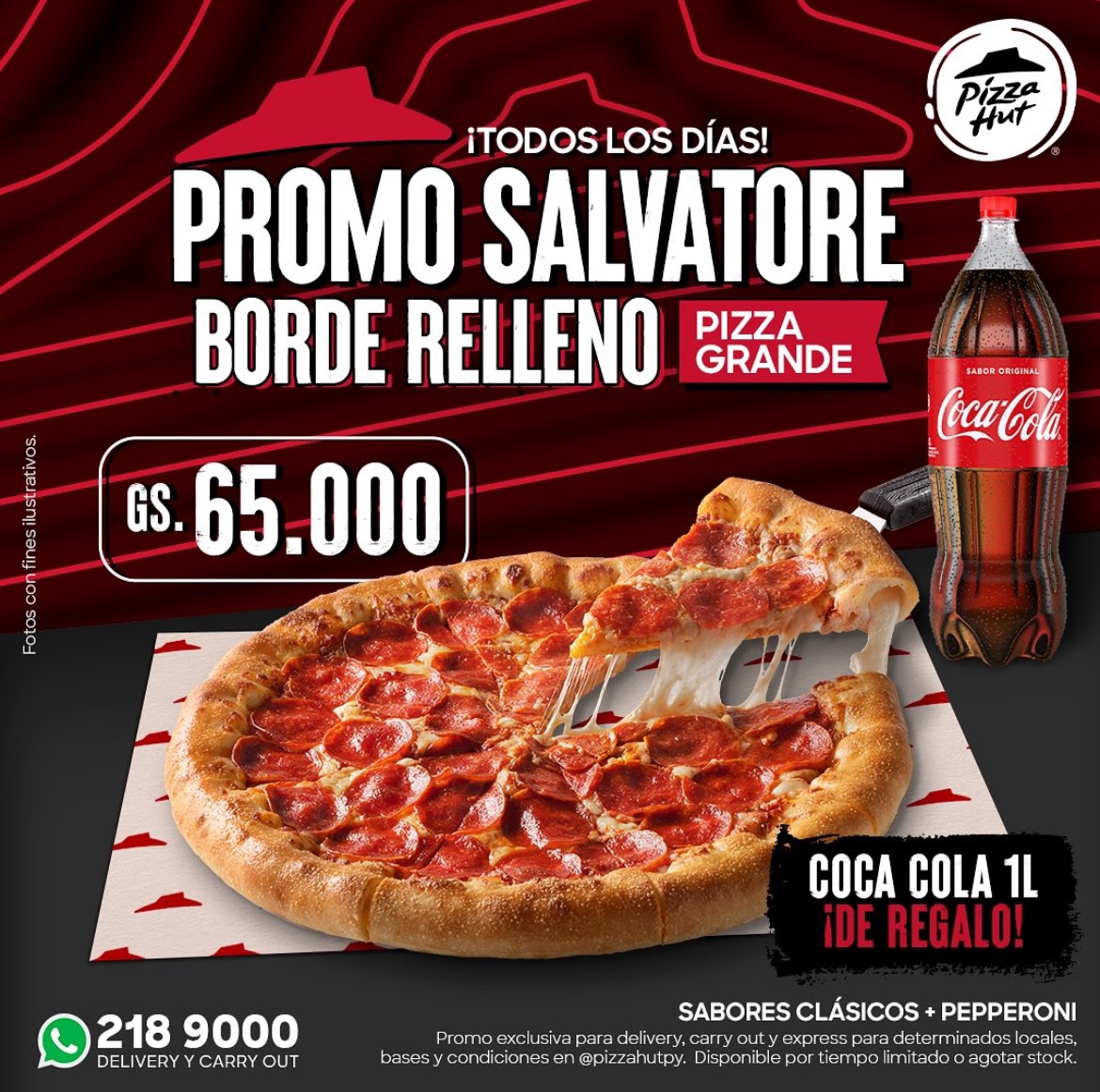 Pizza Hut Paraguay tweet media