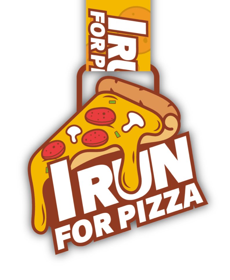 Here is new launch number 9 of 10 and today is one for the pizza lovers (another request too!) Will you be joining and running for pizza in 2024? virtualrunneruk.com/product/run-fo… #pizza #run #runforpizza