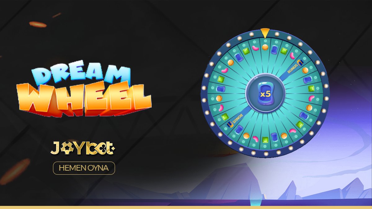 JoyProResmii's tweet photo. 🎡 Şansını döndürmeye var mısın?

💸 Dream Wheel çarkı ile kazancını katla, muhteşem bir oyun deneyimi yaşa!

⭐ Hızlı oyna, anında kazan!

🟡 Joybet Giriş: https://t.co/8E6cvsizmm

#Joybet #DreamWheel https://t.co/VPm9HzOfa9