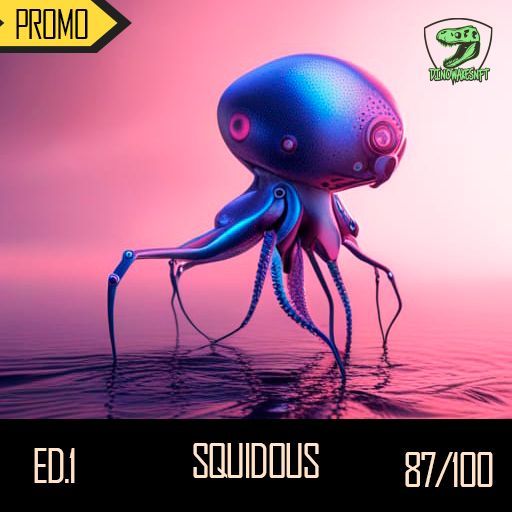 dinowaxesnft's tweet photo. 🦖🅓🆁🅞🅿🦖

#DRPOP 🅾🅿🅴🅽

SQUIDOUS - 87/100 - PROMO EDITION 1 - Supply:15

🦖💾🌐 #GIVEAWAY #NFTs #WAXNFT #WAX #WAXP #NFT #PROMO #DinosauriosNFT #Crypto #Atomichub #NeftyBlocks #Wax_io

https://t.co/H1D1eOIFbm https://t.co/qSIGgQ70z3