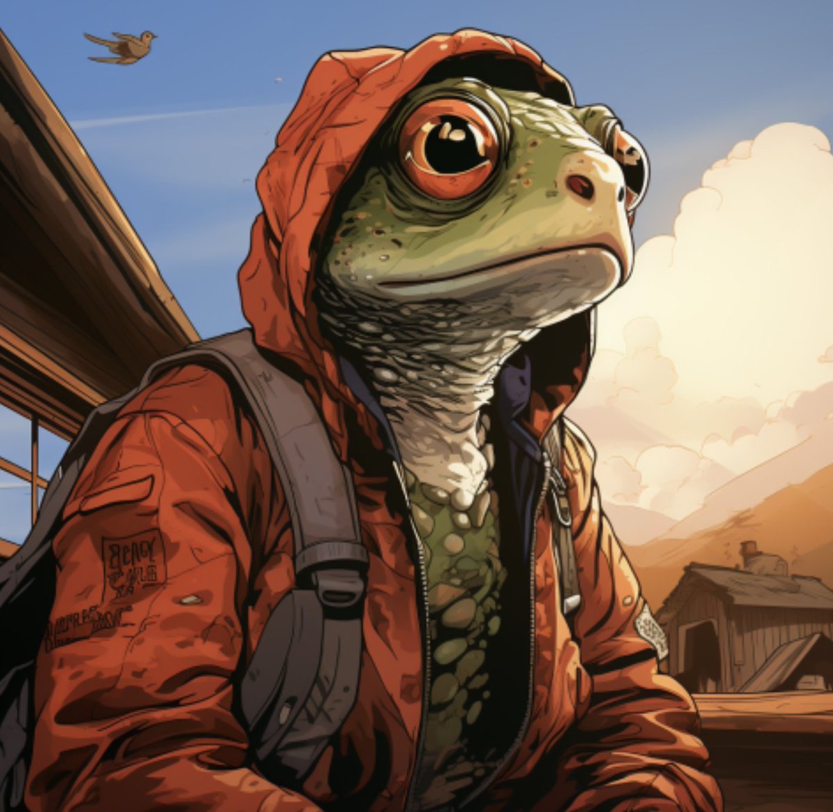 LastPepeETH's tweet photo. Traveling around post-apocalyptic world.
#pepe #pepecommunity #pepecoin #lastpepe https://t.co/DhTUN6OL0F