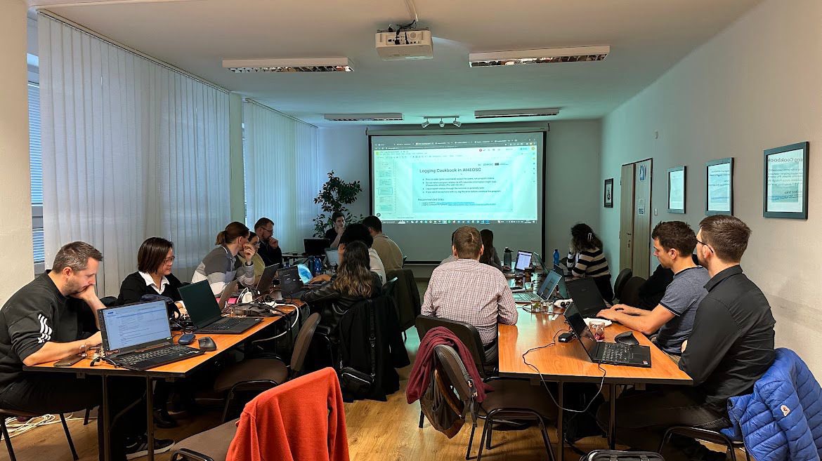 🖇️Last week we had our first #AI4EOSC platform user’s workshop together with the @eu_imagine project partners. 🗞️You can check the press note in our web site: ai4eosc.eu/2023/11/22/mor…