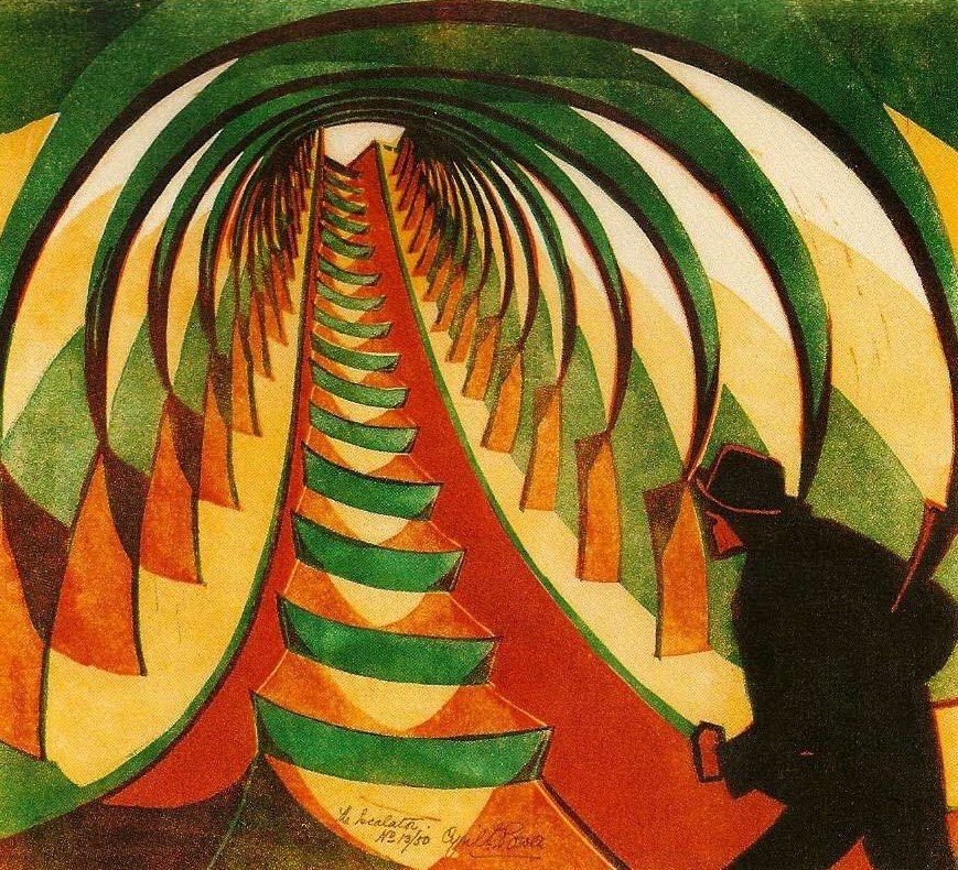 'The Escalator' (c. 1929) by Cyril Power