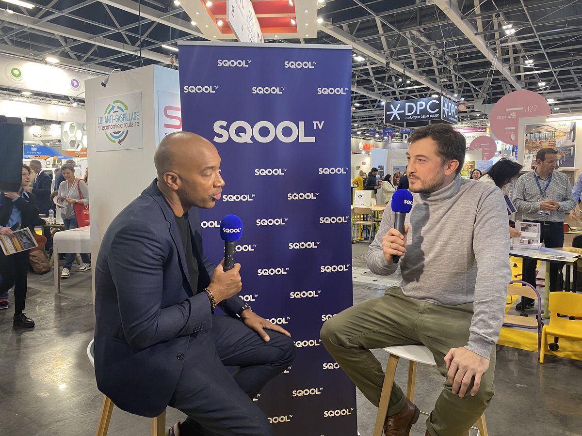 Au <a href="/salondesmaires/">Salon des Maires et des Collectivités</a> pour échanger avec des élus sur leurs défis éducatifs, j’ai eu la joie de partager au micro de <a href="/SQOOL_FR/">SQOOL</a> TV la conviction qui anime autant <a href="/ERuralites/">Excellence Ruralités</a> que les acteurs locaux : c’est dans les talents de leur jeunesse que réside l’avenir des territoires ruraux !