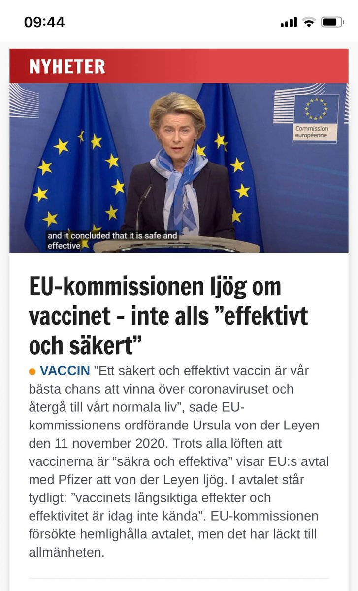 Utredaren's tweet image. Eliten är varnade