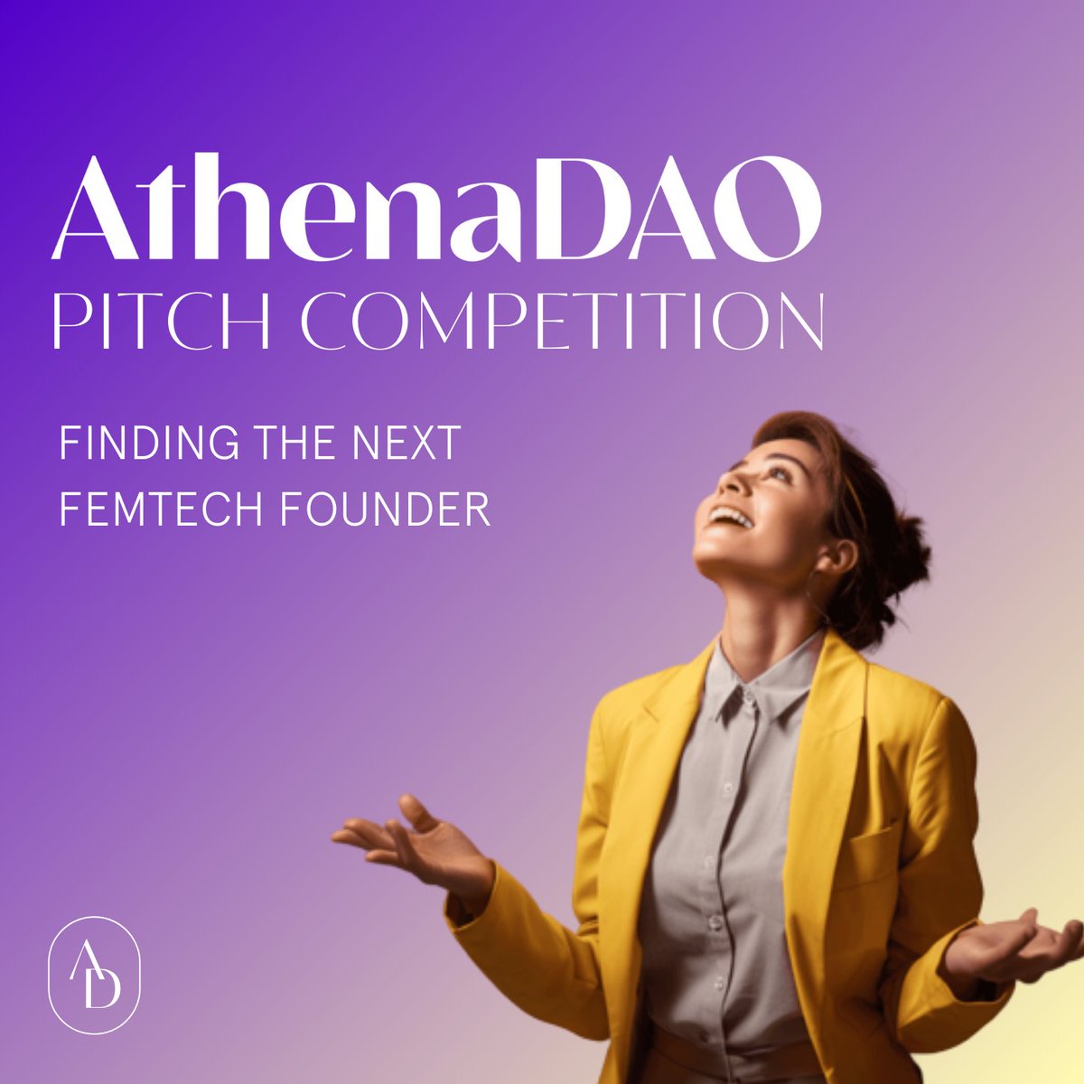 🧬Calling aspiring femtech founders! 🪩

Have what it takes to steer a scientific venture from conceptualization to market deployment? Then we can’t wait to meet you.

Applications for the AthenaDAO Pitch Competition are officially open! 👇 

athenadao.co/pitch-competit…