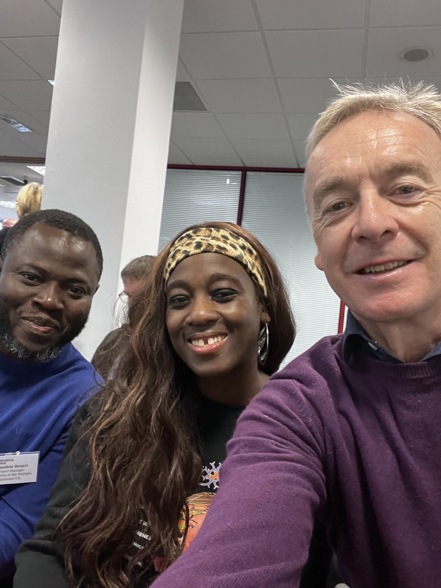 CDSChair's tweet image. Great to meet Natalie and Barni Busari from the brilliant ⁦@thenerveofmyms⁩ at the ⁦@NeuroAlliance⁩ agm