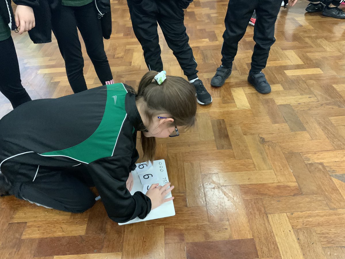 sjvblackpool's tweet photo. Active Maths, this morning in Year 3 focusing on organising and creating 3 digit numbers with the focus on social and emotional skills to aid our learning. @TeachActive #SJVMaths #SJVPE โ๏ธ https://t.co/Z4b00lFWd5