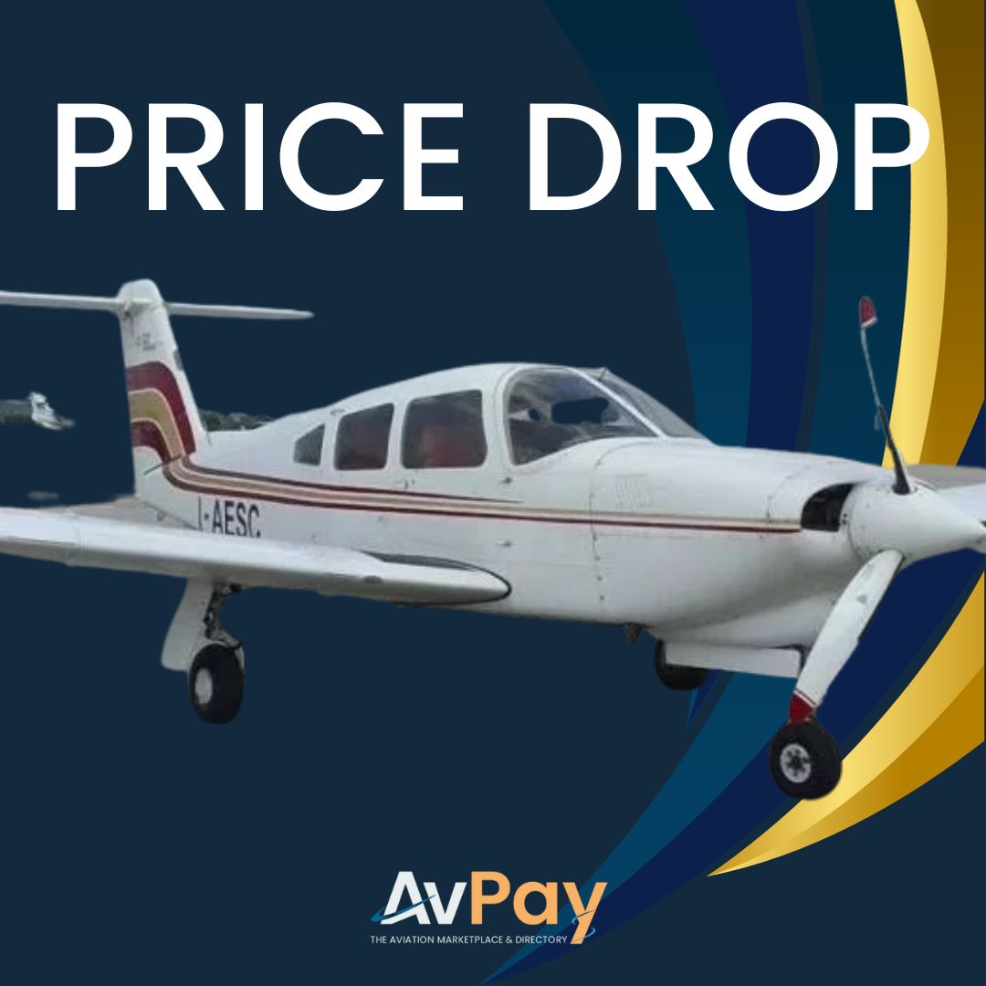 avpayltd's tweet photo. ⬇️⬇️PRICE DROP

1979 Piper PA28RT 201T Turbo Arrow IV

WAS: €100,000
NEW PRICE: €95,000

https://t.co/l1MamDM2a6

#HomeOfAircraft #AvPay #aircraftforsale #aircraftsales #avpay #aviationindustry #aviationdaily #piperpa28 #piperarrow https://t.co/utnWgmd25u