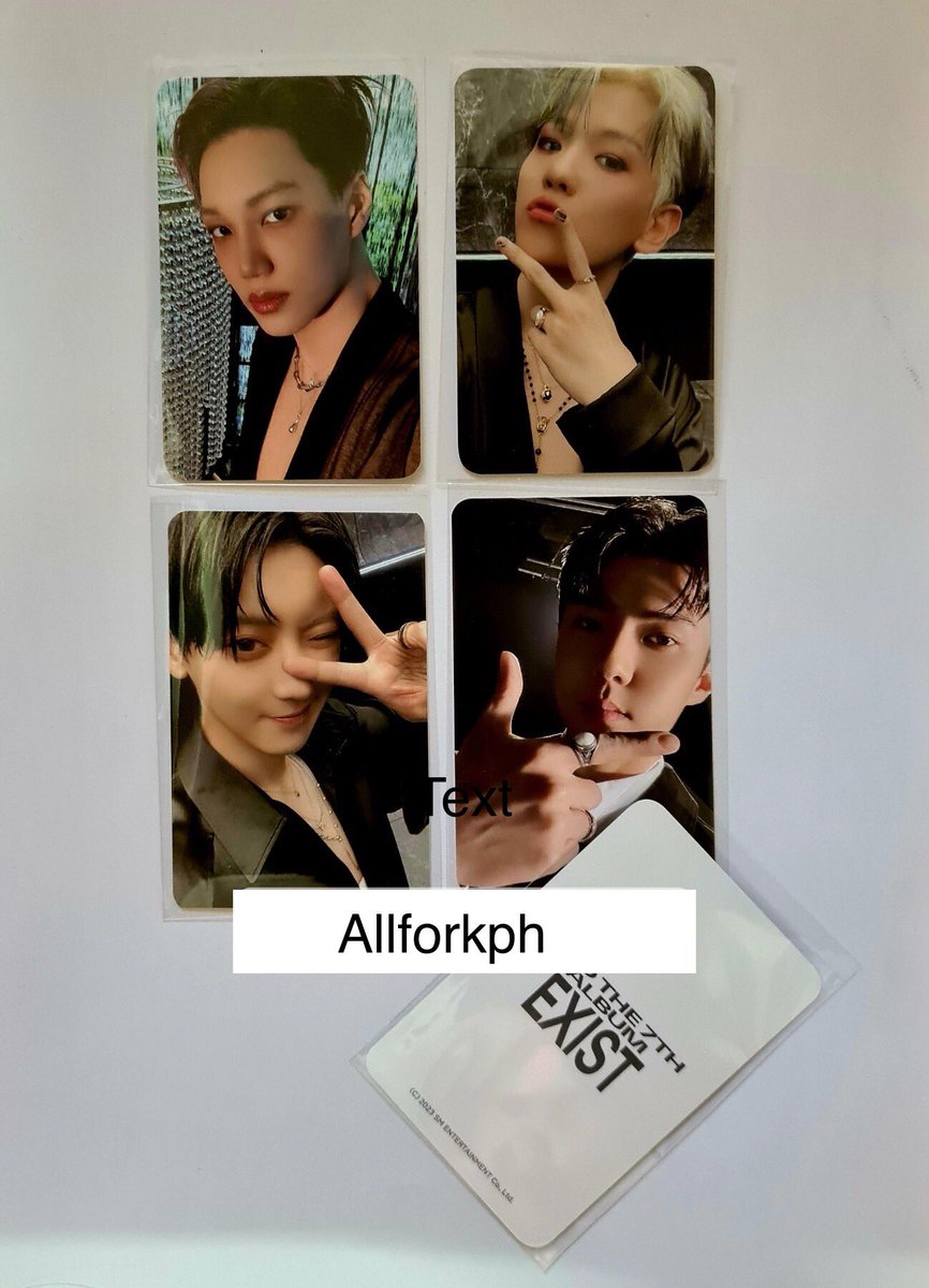 allforKph's tweet photo. WTS | LFB | ONHAND
EXO CREAM SODA 100k WON SPECIAL PHOTOCARD
P750
DM if interested
#exo #exopc #exophotocard #kai #baekhyun #chanyeol #sehun https://t.co/iez7yLR5yI