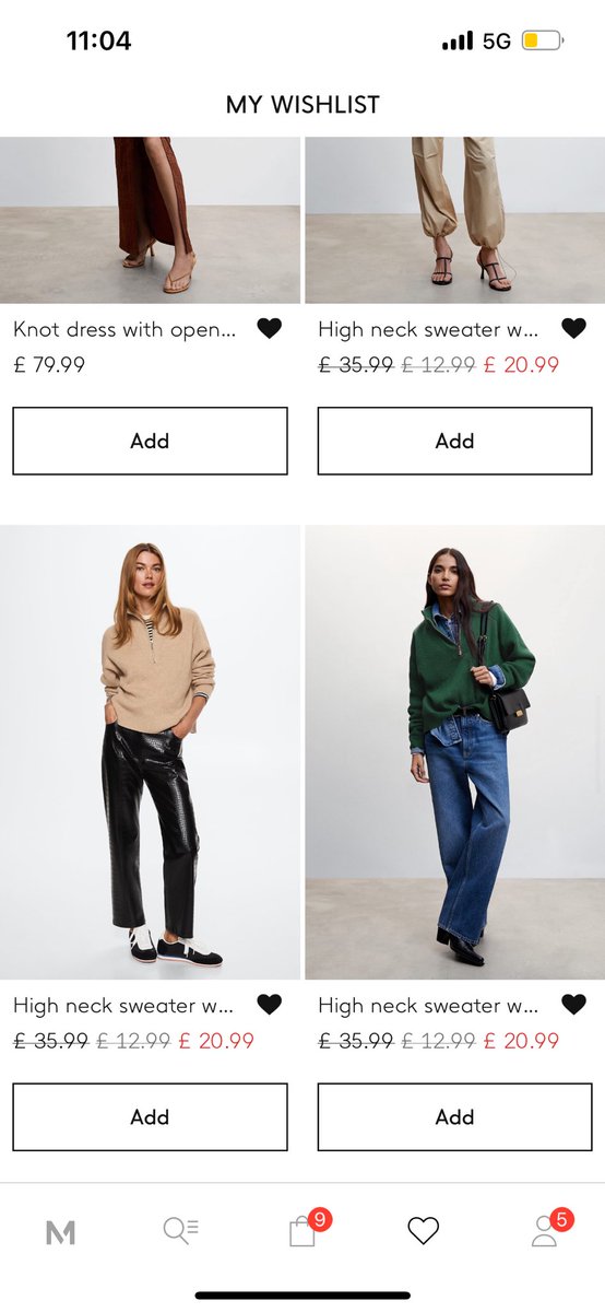 mindthaagap's tweet photo. @Mango  your app is giving away that you are raising your prices during your “Black Friday sale”.  What a farce. 

@MartinSLewis https://t.co/UVt8SVrcOE