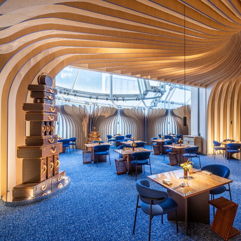 LouisVuitton's tweet photo. Woori Louis Vuitton. The Maison announces the opening of its new pop-up restaurant, #Woori, offering an authentic Korean gastronomic experience at Espace Louis Vuitton Seoul until February 8th, 2024. 

#LouisVuitton