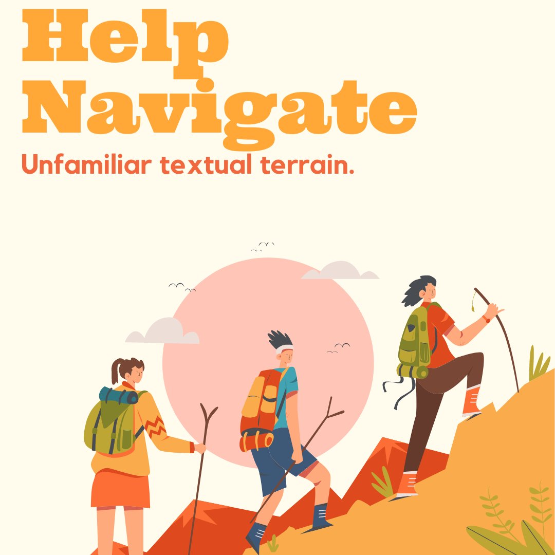 TWUEducation's tweet photo. Student choice in reading is crucial, but occasionally, students should explore beyond their comfort zones. Learning to motivate them and create "entry points" into unfamiliar terrain can make this journey more manageable. #ReaderResponse #LitLearnLead Contributed by Kyle Koehn https://t.co/qFe1pqY8OO