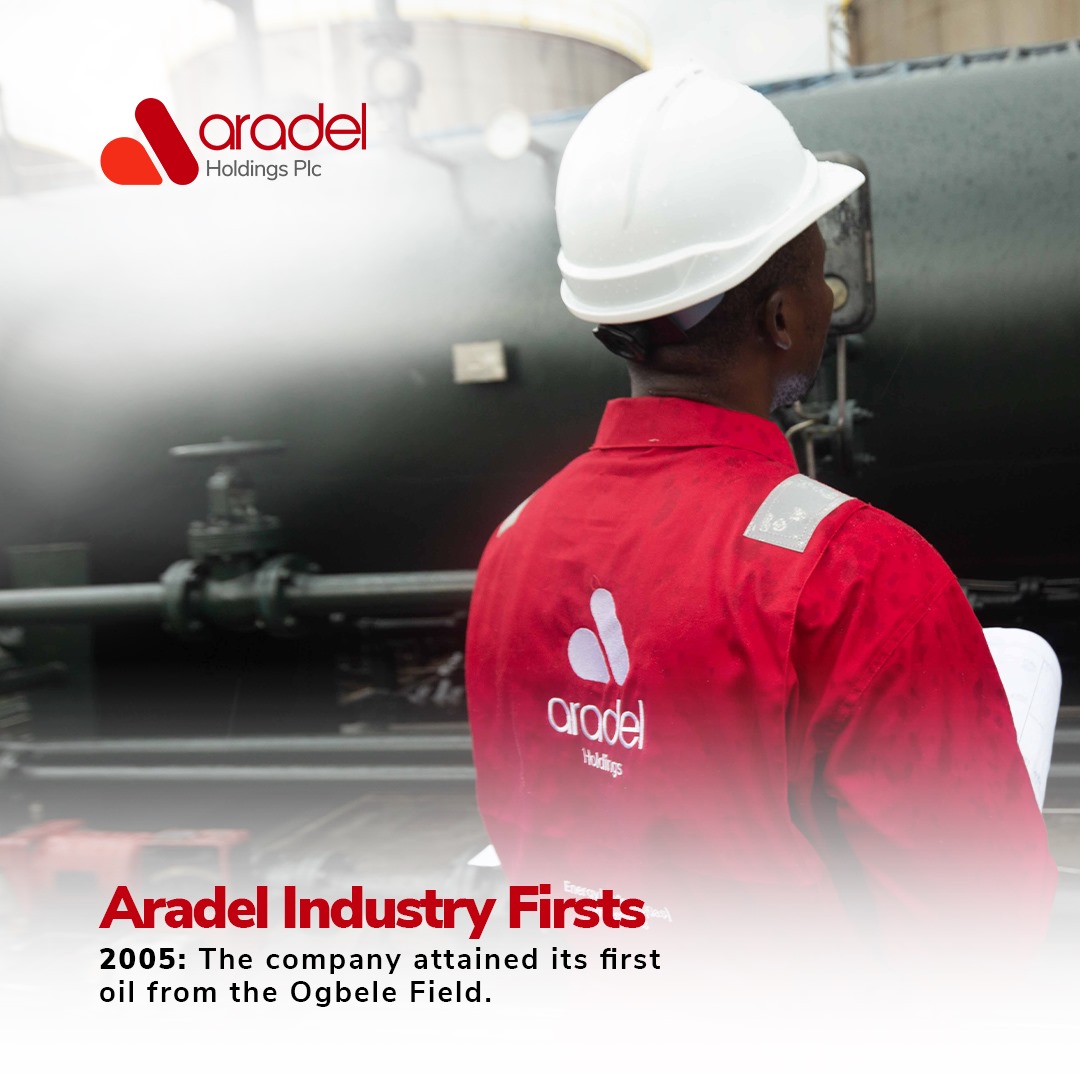 Throwing it back to 2005 when Aradel achieved a major milestone: our first oil from the Ogbele Field! 🎉🙌 

Here's to many more remarkable achievements in the years to come! Follow our journey via aradel.com.

#IndustryFirsts #AradelHoldingsPlc #30YearsOfExcellence