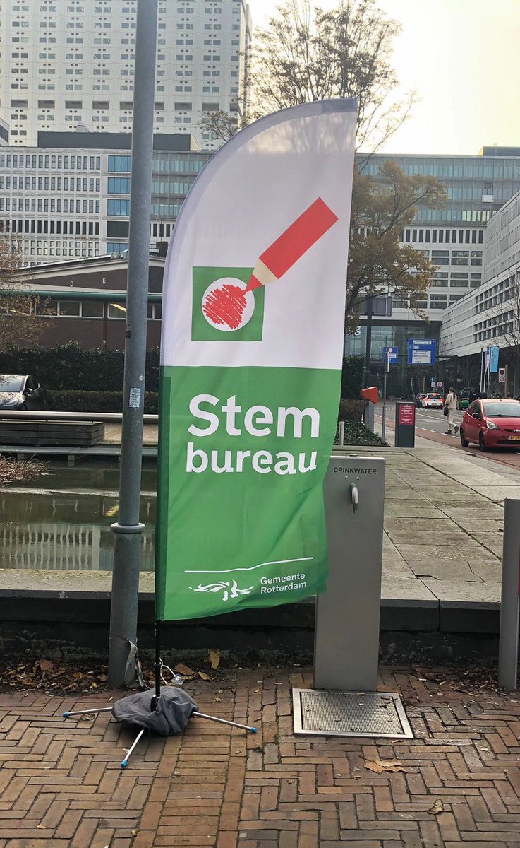 Je kunt vandaag je stem uitbrengen op onze locatie Museumpark! #TweedeKamerVerkiezingen