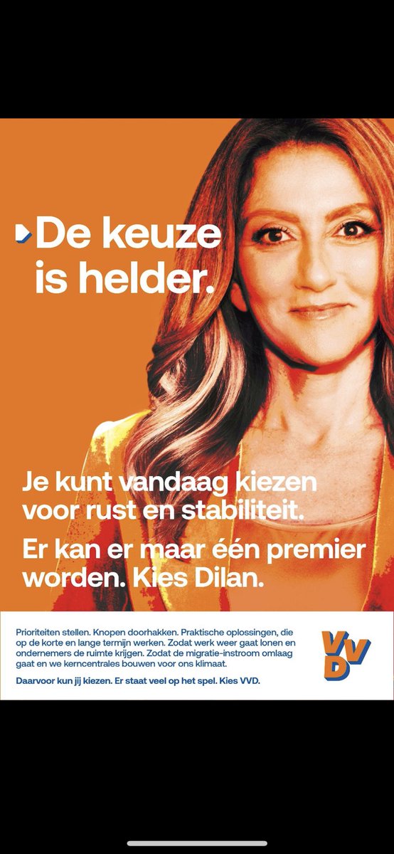 Dilan Yesilgöz - Zegerius tweet media