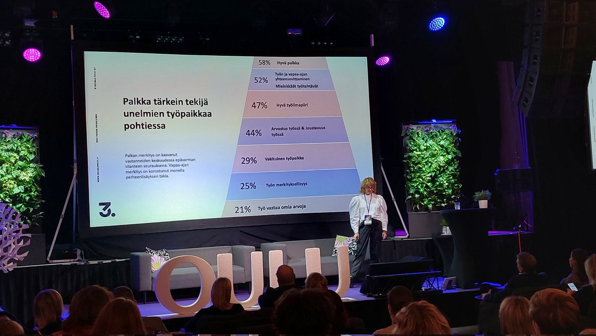 PakMarjo's tweet image. Hieman jopa yllättää, että palkasta on noussut tärkein tekijä pohjoissuomalaiselle unelmien työpaikkaa pohtiessa. Tutkimuksesta kertoo @KalevaMedia 'n Kolmannen Polven Anna Kärävä. #northernglow #työnmerkitys #moneytalks #unelmientyö
