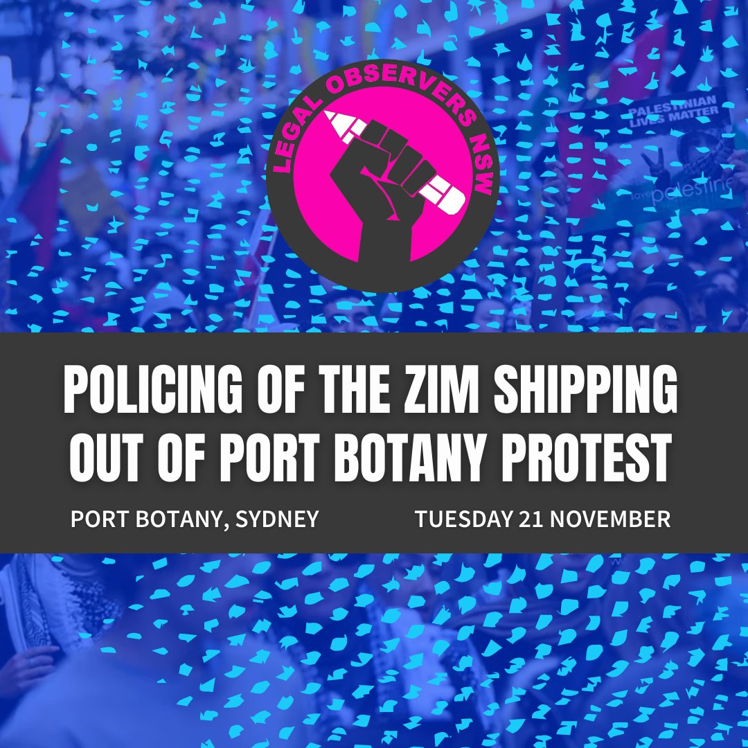 Legal Observers NSW tweet media