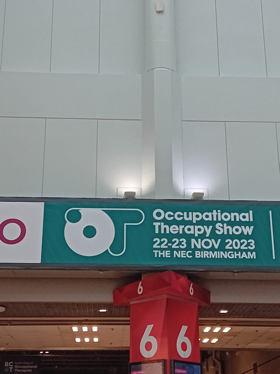 Look where we are today 👀 #OTshow #Birmingham #theoccupationaltherapyshow