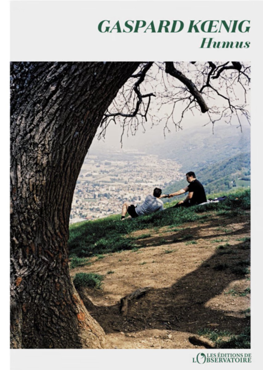 Le prix Interallié 2023 attribué à Gaspard Koenig pour « Humus » <a href="/EdLObservatoire/">Éditions de l'Observatoire</a>.