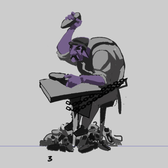 Check out some concept art of our favorite early game adversary - Lady Adeline! #EbenezerGame