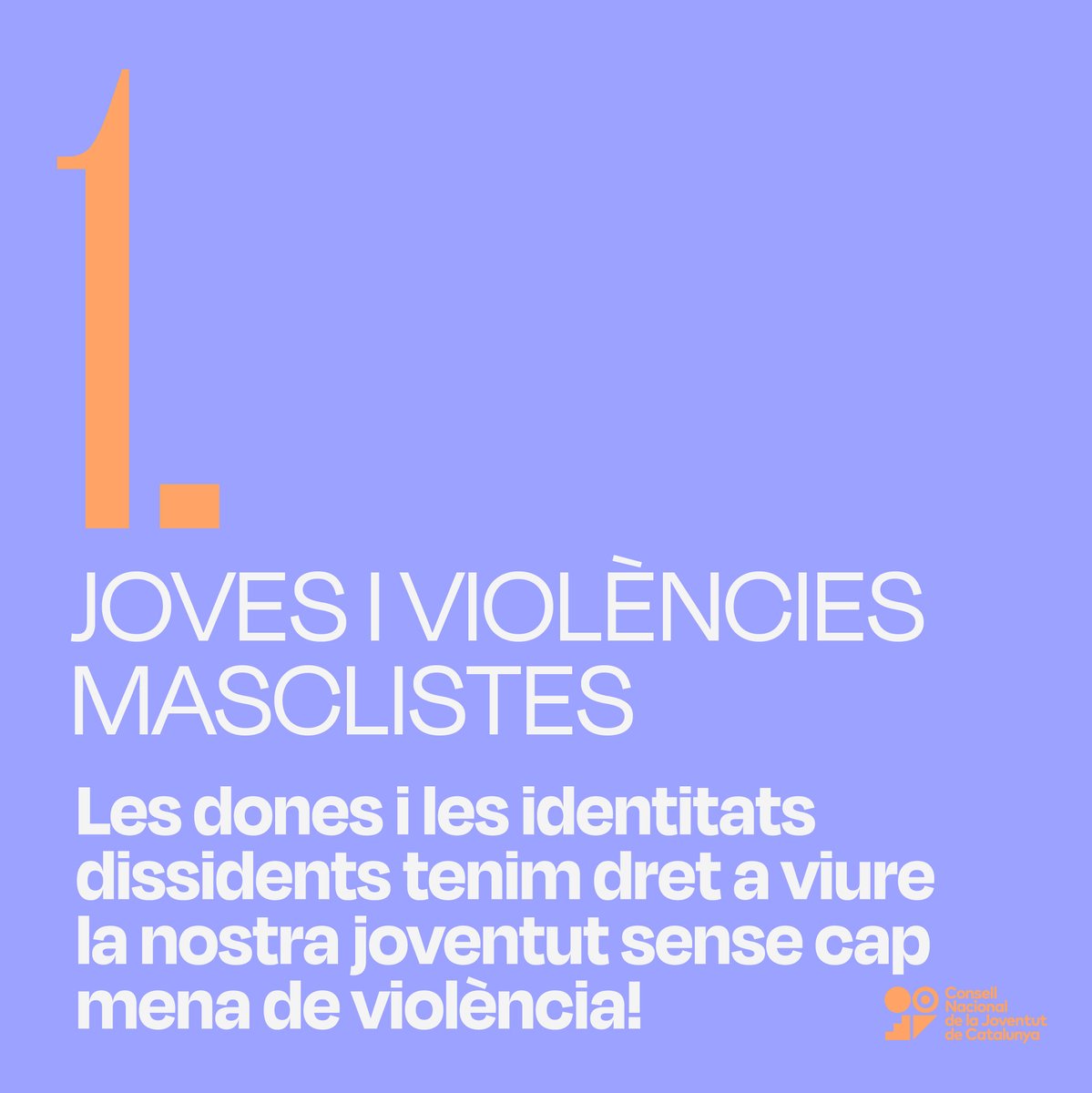 A les portes del #25N seguim tenint la necessitat d'evidenciar la multidimensionalitat de la violència de gènere:

1⃣. Algunes dades sobre joves i violències. També allò pel que seguirem lluitant des del feminisme i per transformar-ho tot.