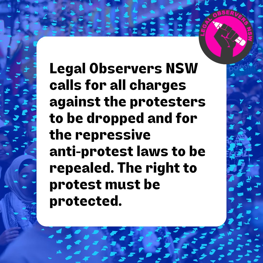 Legal Observers NSW tweet media
