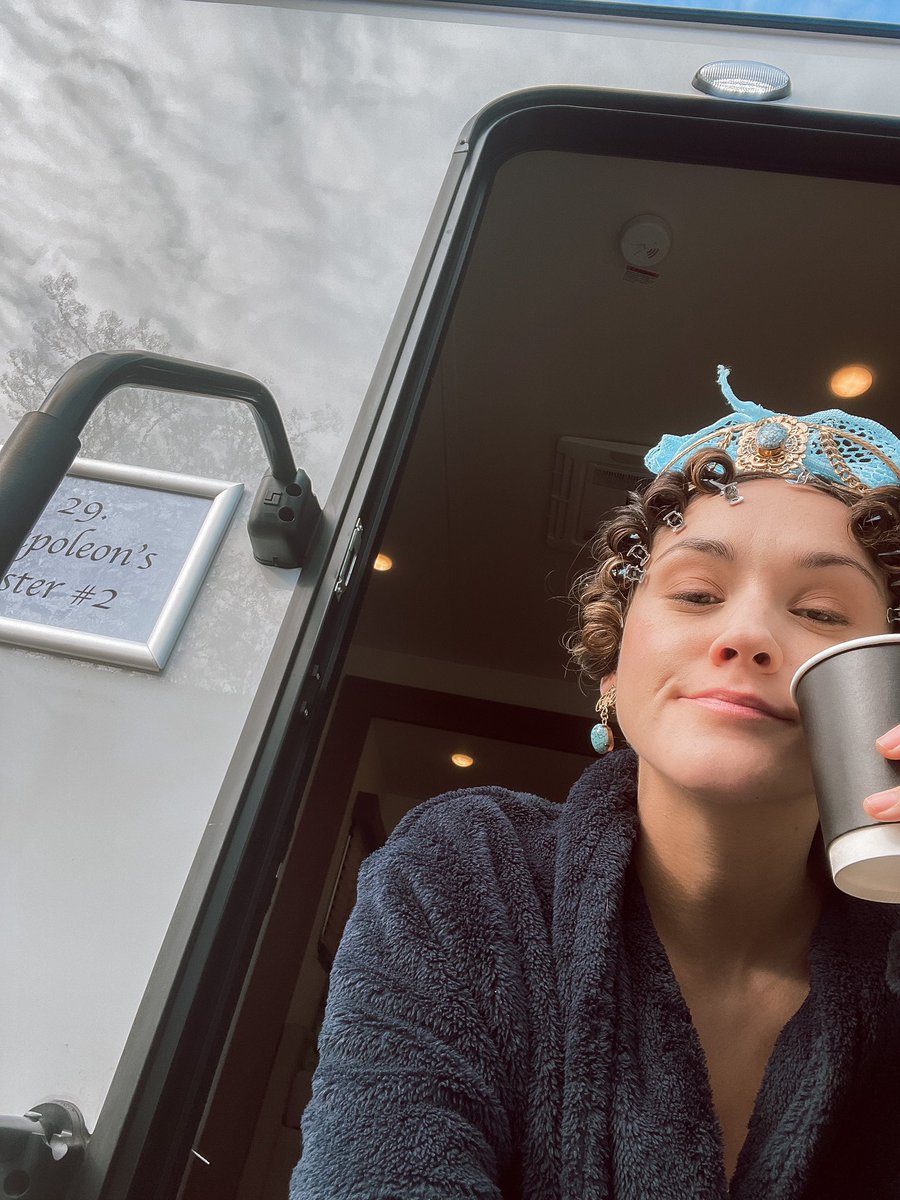 Napoleon is out in cinemas today! And it is WILD to see my name credited. I’m sure it’ll be a blink and you’ll miss me moment, but what an unforgettable experience. To be part of a film this big and to be on set with Joaquin is honestly something I won’t ever forget.