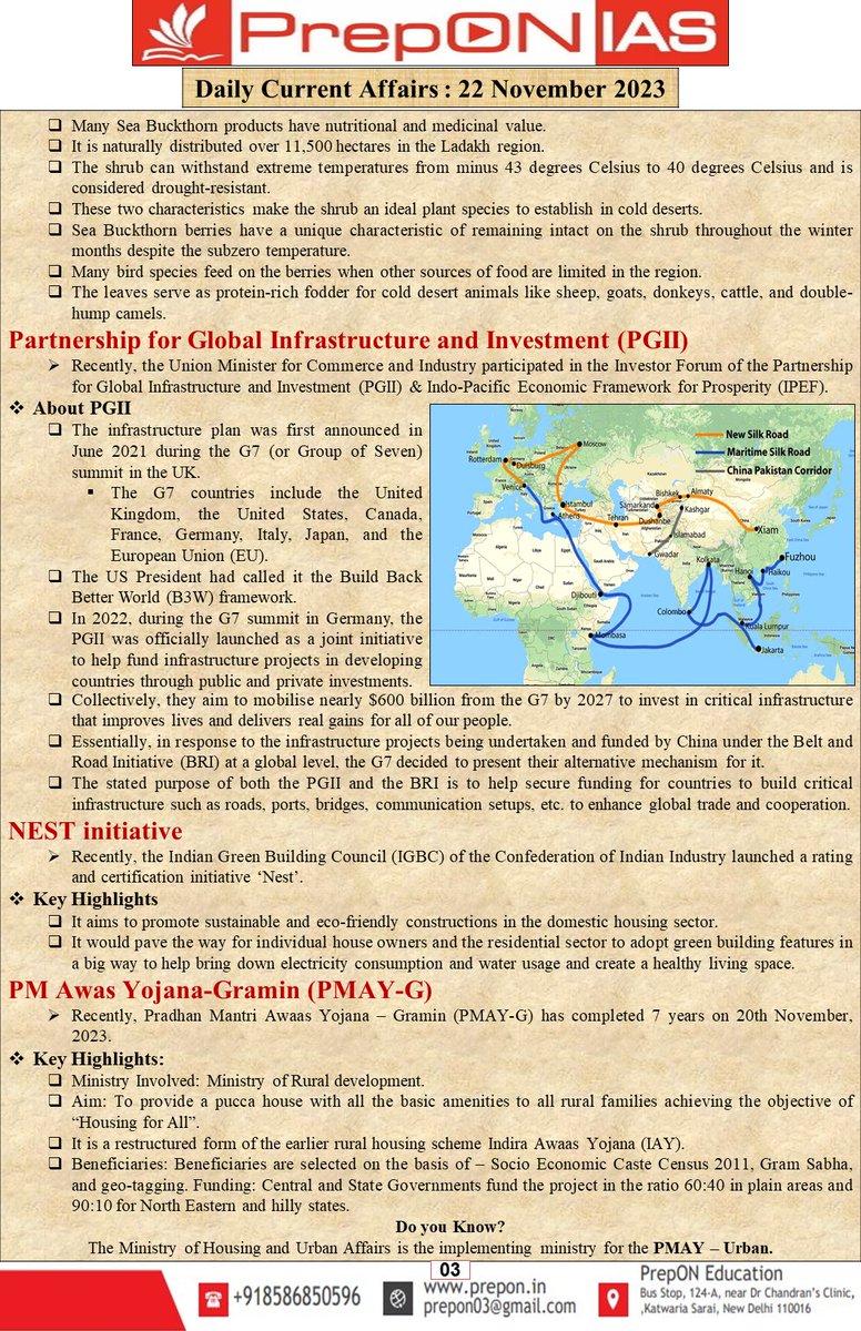 on_prep's tweet photo. Daily Current Affairs : 22 November 2023
#UPSC #upscprelims #UPSCPrelims2024 #upscexam #UPSC2024 #upscaspirants #currentaffairs2023 #DailyNews #generalknowledgeindia https://t.co/bPVJa9FZO8