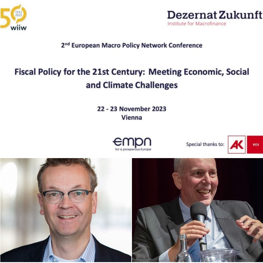 Don't miss tomorrow, 23 Nov., 09:00 CET: Our joint event with @DezernatZ & @Arbeiterkammer on 'Fiscal policy for the 21st century' with keynotes by @jzettelmeyer (@Bruegel_org) & @jakob_eu. REGISTER here: ➡️ rb.gy/gew2j Program: ➡️ rb.gy/22ddt