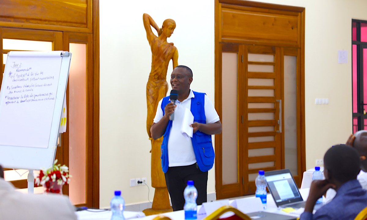 PNUDBurundi's tweet photo. La formation coorganisée par le #PNUD #Burundi @UNFPABurundi @UNWomenBurundi @OIMBurundi @UNHCR_Burundi et #PAM va permettre de fournir aux partenaires une base de référence et de documentation dans le but de consolider la #PEAHS. #ODD5 #ODD17 https://t.co/O6Kg42n382