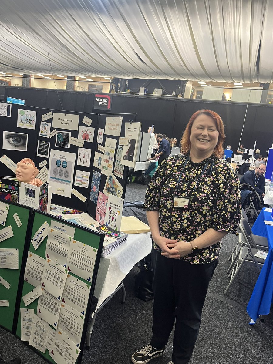 Jules_Poxton's tweet image. Hoping to recruit the next generation of health care professionals at the Barnsley metrodome careers event 22.11.23, @Shanirob, Rebecca Simpson, @Julespoxton  talking mental health careers, #wecareintothefuture #swyft @allofusinmind
