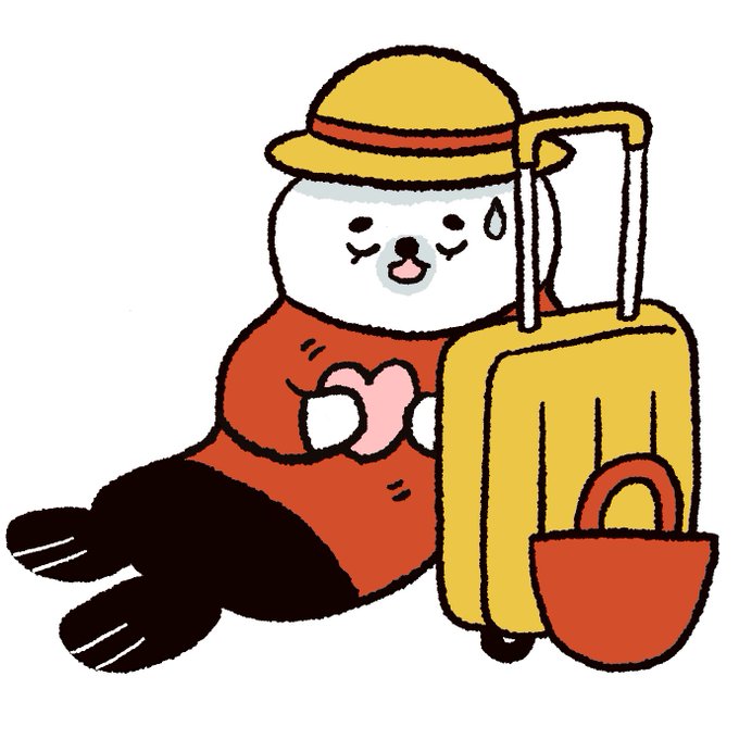 「holding rolling suitcase」 illustration images(Latest)