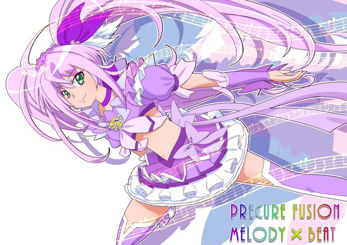 #いいツインテールの日 

プリキュアフュージョンメロビートとエコゼッタだよ 