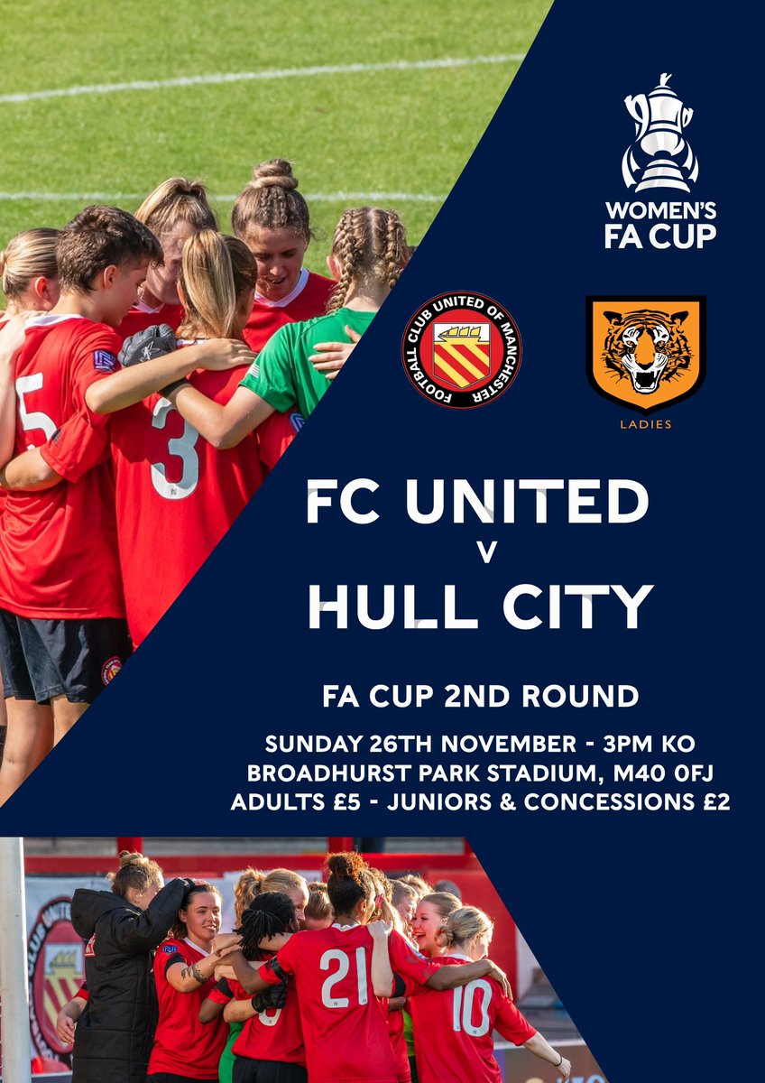 Our Women's Team Manager Jennie Swarbrick would like to extend a warm invitation for as many fans as possible to get down to BP on Sunday and support the team in the biggest match in their history. 

Let's continue this fantastic cup run⬇️ 
fc-utd.co.uk/news-story/a-w…