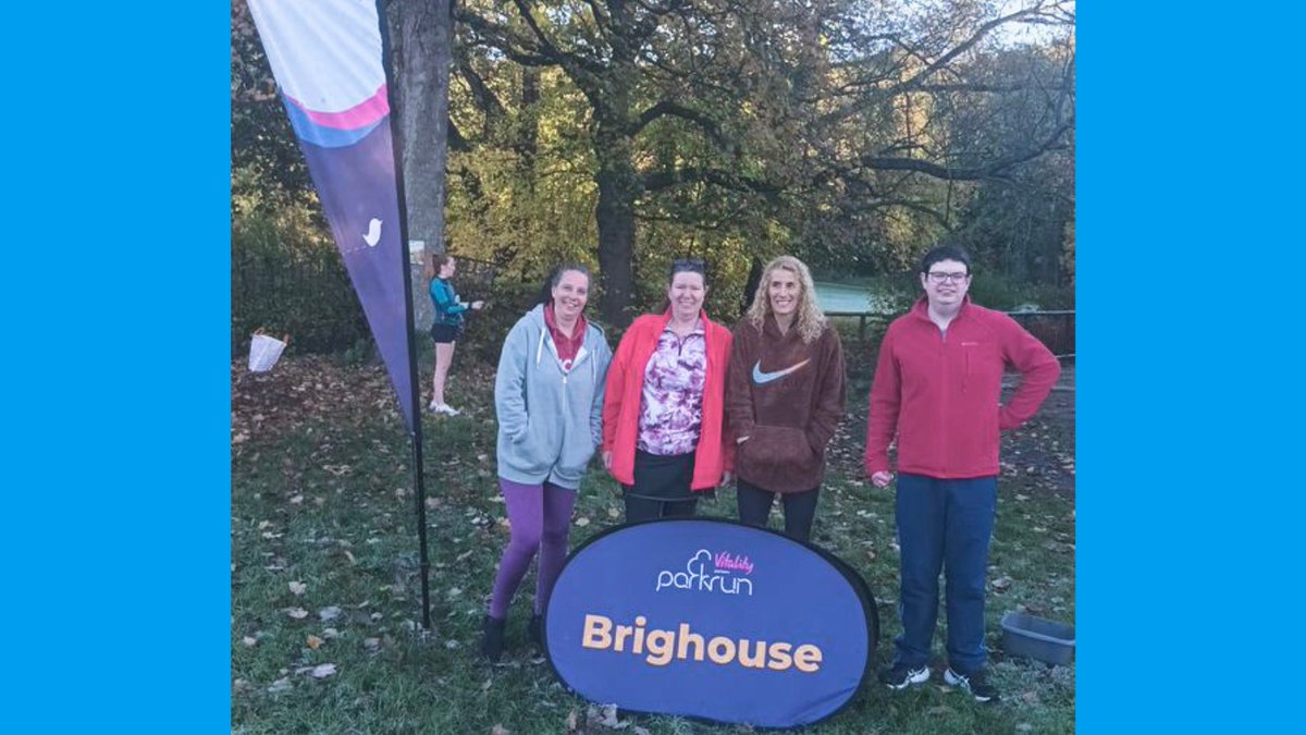 Andy_J_Hood's tweet photo. A huge well-done to our team who were up early to attend a 5k parkrun in #Brighouse, West Yorkshire! 
 
 #ProudToSupport https://t.co/tXcTCwlsee