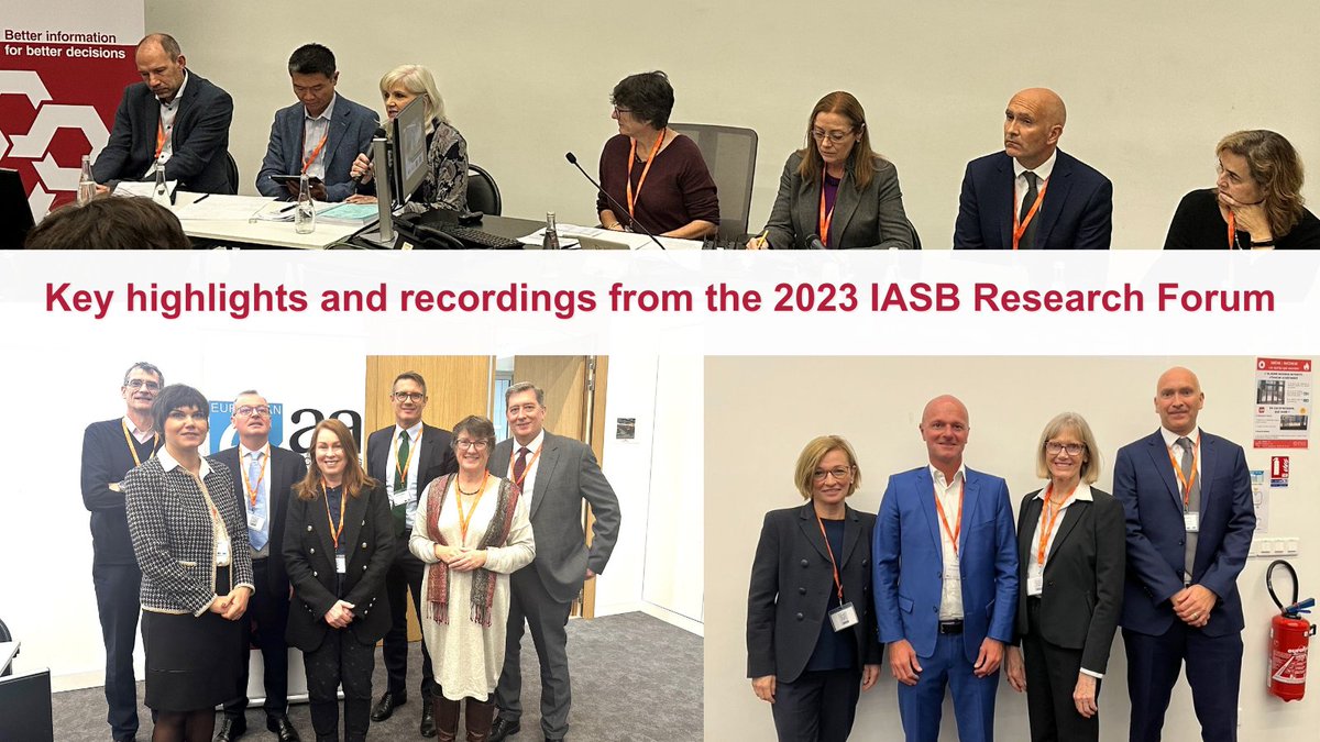 IFRS Foundation (@ifrsfoundation) on Twitter photo Recordings of the 2023 #IASB Research Forum with <a href="/EAR_Journal/">European Accounting Review</a> and <a href="/AIE_Journal_EAA/">Accounting in Europe</a> are now available. Read the summary of the Forum here, plus watch a webcast about the   2024 call for papers: ifrs.org/news-and-event…
#IFRS #IFRSAccounting #academics Recordings of the 2023 #IASB Research Forum with <a href="/EAR_Journal/">European Accounting Review</a> and <a href="/AIE_Journal_EAA/">Accounting in Europe</a> are now available. Read the summary of the Forum here, plus watch a webcast about the   2024 call for papers: ifrs.org/news-and-event…
#IFRS #IFRSAccounting #academics