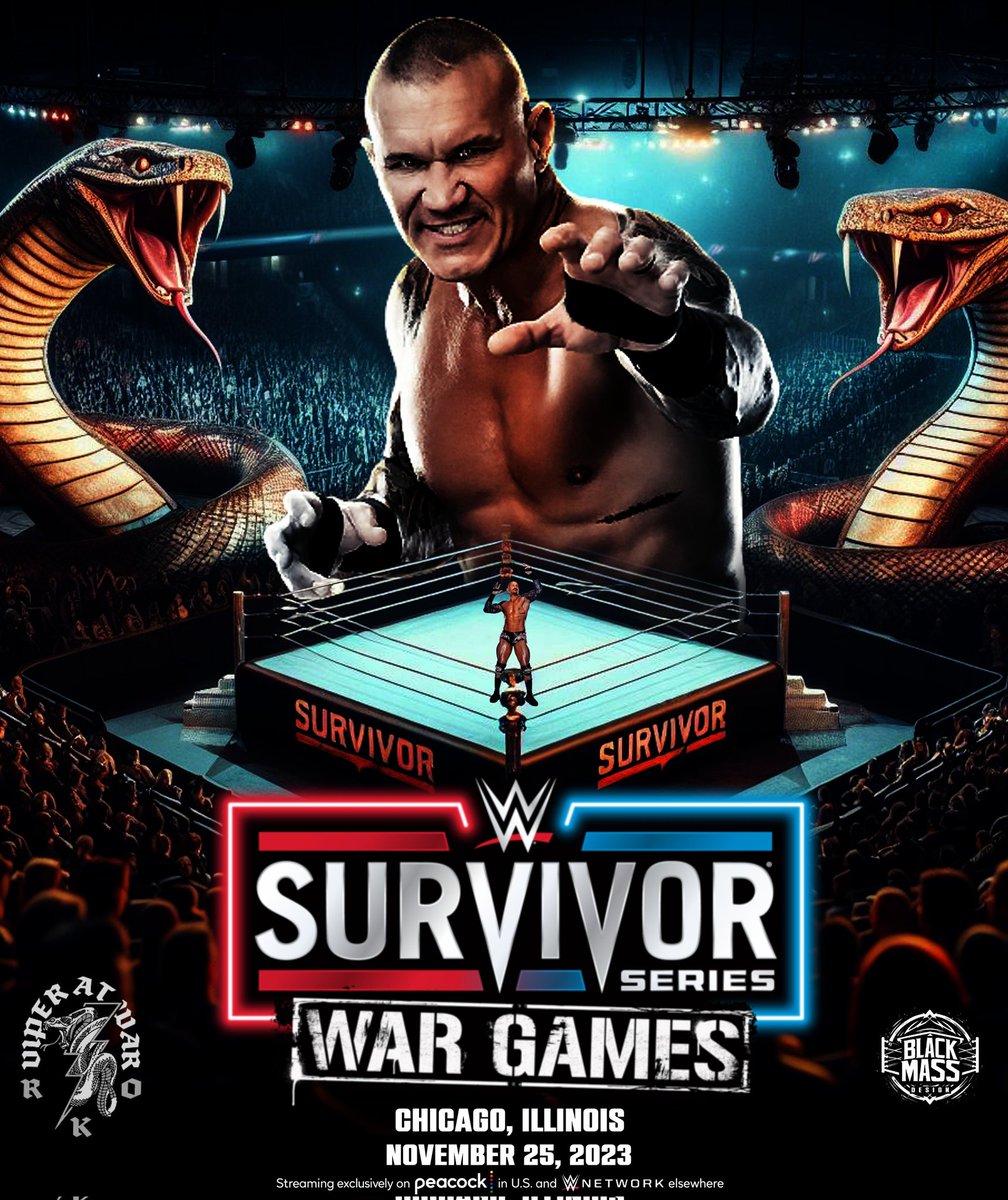 New poster ! Welcome back @RandyOrton ! #RandyOrton #RKO #WWE #SurvivorSeries @SeanRossSapp @luchalibreonlin @WWEGP @nikoexxtra @BernardCls