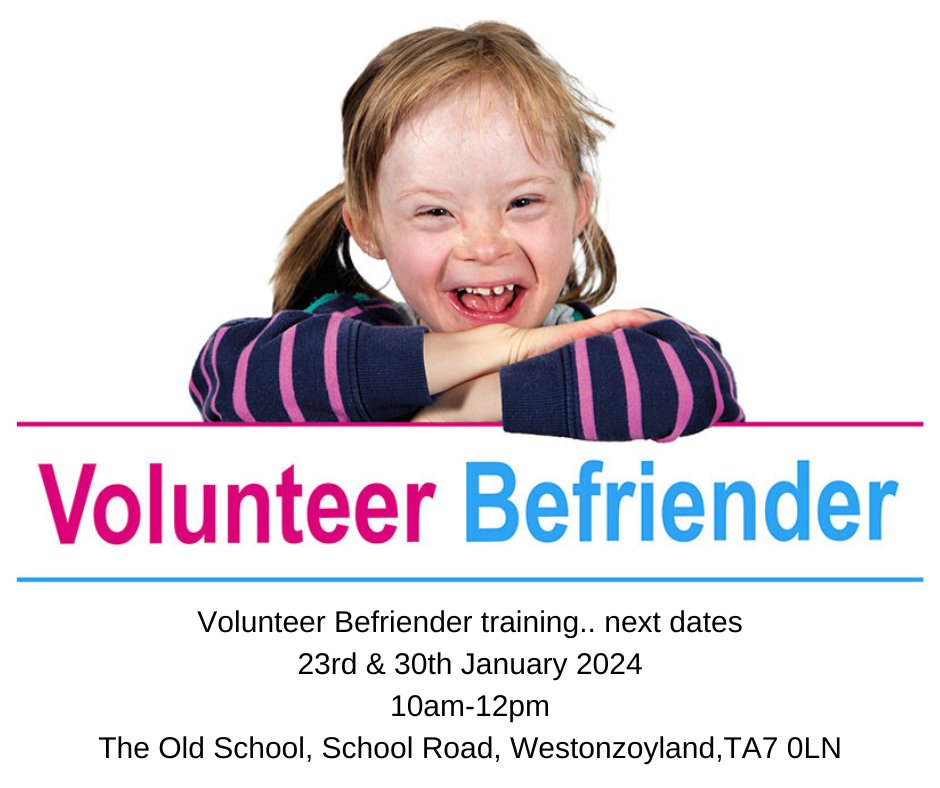 Do you have what it takes to be one of our volunteer befrienders? To find out what skills are required and to apply click on the link upsanddowns.net/be-a-volunteer…