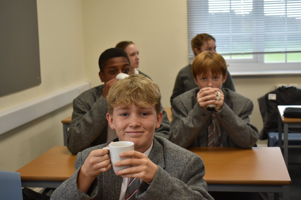 As part of our #DurlstonLEAD program #DurlstonYr9 developed their business understanding and learnt about entrepreneurial skills needed with a visit from Jim Cregan Co-Founder of @Jimmysicedcoffee. Sampling the coffee and hearing about what it takes to start up.