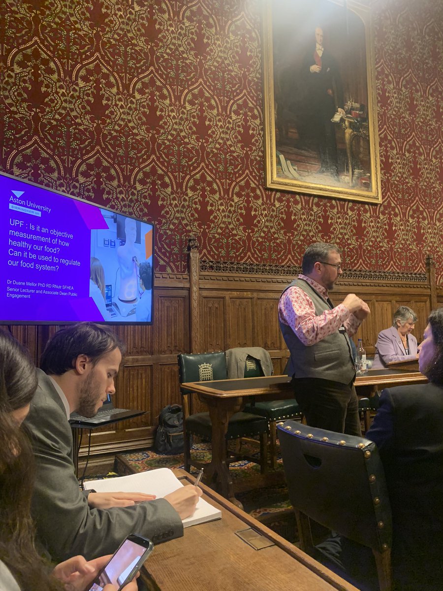 Great joint APPG session in parliament yesterday, with the APPG for Food & Health and the @AppgObesity on #UltraProcessedFoods. Chaired by @joan_walmsley we heard great presentations from @DoctorChrisVT, @BrocqSarah and @DrDuaneRD. #Nutrition will continue be a focus of the APHG.