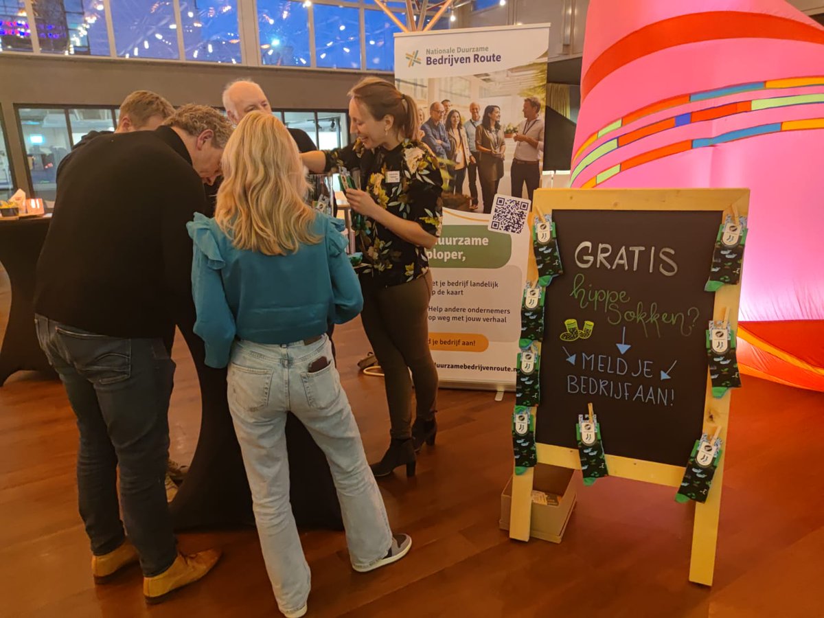 Nationale Duurzame Bedrijven Route tweet media