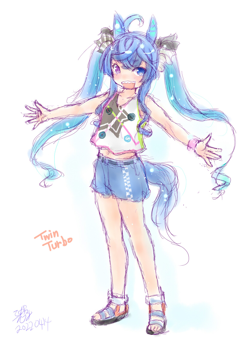 #いいツインテールの日 
ウマ娘方面 