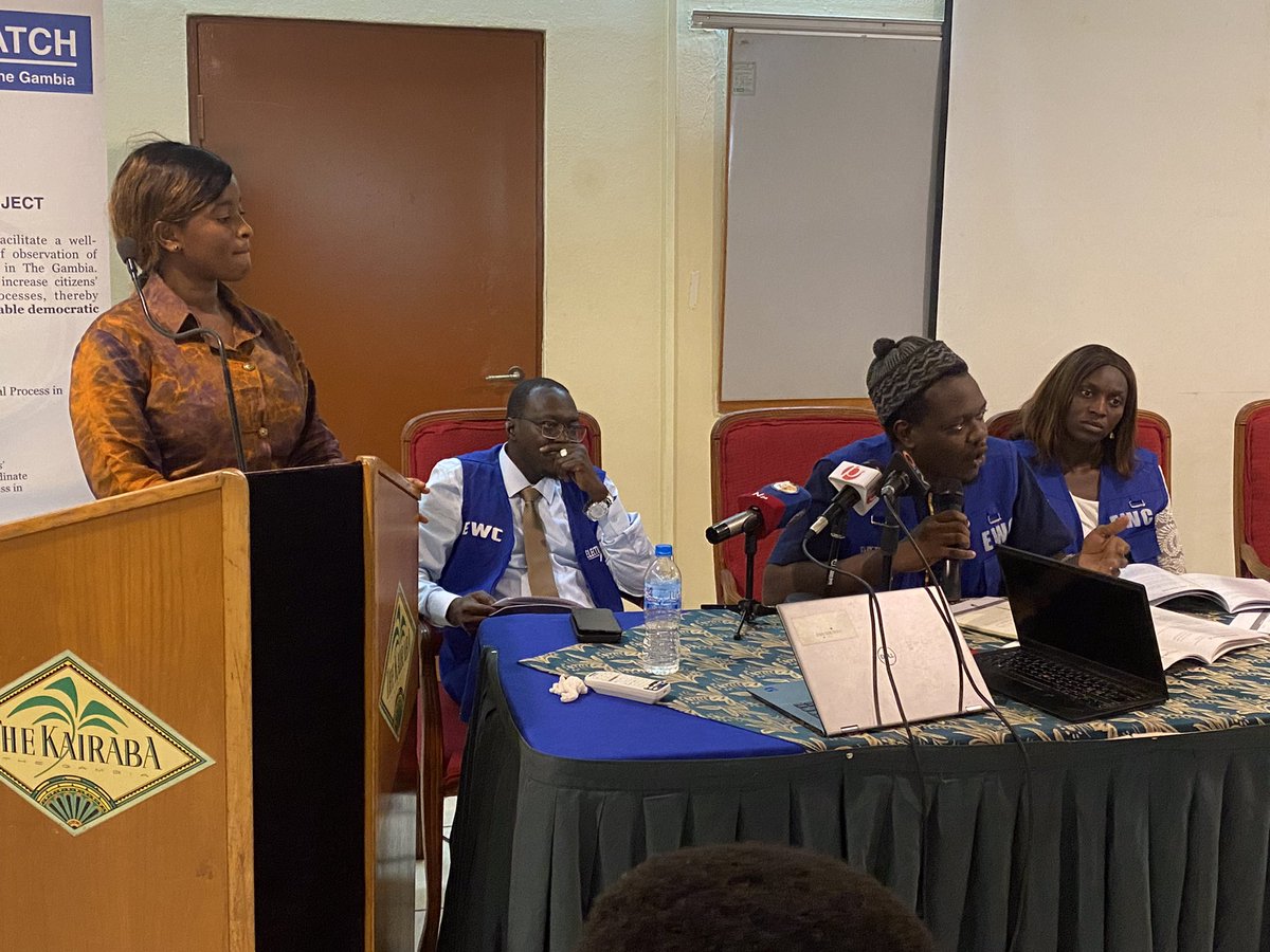 #Ongoing: The EWC Steering Committee engages and responds to questions and issues highlighted by stakeholders on the EWC’s final election observation report