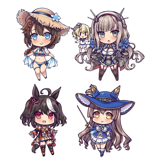 とりあえず早割が効く内に冬コミの新作アクキーの入稿をしてきた!時間も予算もキツキツな中頑張ったよ!!

艦これ(時雨改三水着&amp;メリーランド)はメロンブックス専売にて委託あり、ウマ娘(キタサンブラック&amp;サトノダイヤモンド)はコミケ現地&amp;BOOTHのみでの取り扱いになります。 