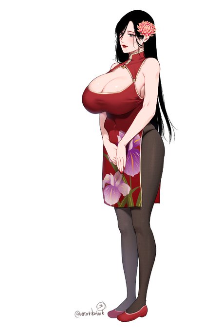 「ご指名ありがとうございます、ようこです」ってもらった衣装でにこやかな爆乳バニーおばさん🐰
(髪を結わなかったのはお客のご指名だったから🙆‍♀️) 