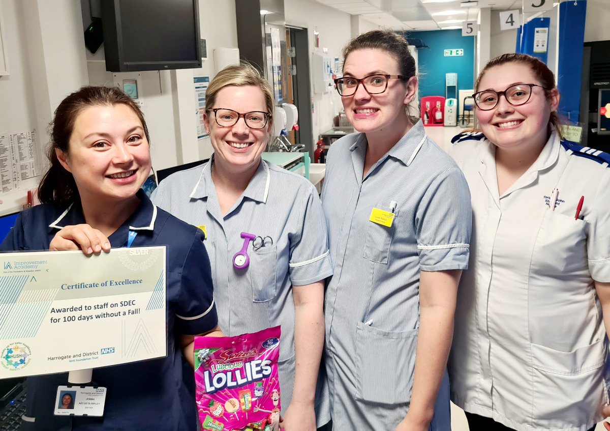 The Fundamentals of Care Team- HDFT ππ (@hdft_foc) on Twitter photo A huge congratulations to our SDEC colleagues for achieving their Silver award for 100 days without a fall! Amazing work! <a href="/CharlyGill29/">Charly Gill</a> <a href="/HarrogateNHSFT/">Harrogate NHS FT</a> <a href="/hdft_FoC/">The Fundamentals of Care Team- HDFT ππ</a> A huge congratulations to our SDEC colleagues for achieving their Silver award for 100 days without a fall! Amazing work! <a href="/CharlyGill29/">Charly Gill</a> <a href="/HarrogateNHSFT/">Harrogate NHS FT</a> <a href="/hdft_FoC/">The Fundamentals of Care Team- HDFT ππ</a>