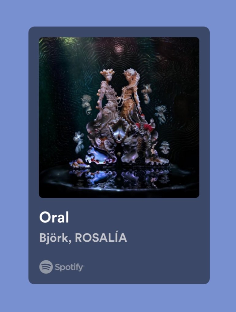 The Bjork and Rosalia tune Oral is a bit of wow! Thanks <a href="/maryannehobbs/">maryannehobbs</a> <a href="/BBC6Music/">BBC Radio 6 Music</a>